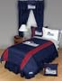 NEW ENGLAND PATRIOTS 5PC FULL BEDDING SET Boy Football NFL bag