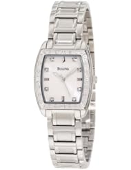 Bulova Womens 96R162 HIGHBRIDGE Diamond Bezel Watch