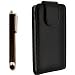 ****** ACCESS-DISCOUNT� ****** Housse NOKIA LUMIA 920 Coque �tui de protection DESIGN original " Black Sublime " + STYLET ecran tactile fin capacitif de couleur Noir OFFERT ! ********** de QUALIT� LUXE VERITABLE ***********