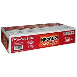 Nong Shim Neoguri Spicy Seafood Noodle Ramyun, Family Pack, 4.2-Ounce Packages (Pack of 30)