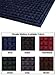 Royale Premium Indoor 3' x 15'FT Dual Fiber Needlepunch Carpet Entrance Floor Mat (Onyx)