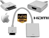 Aardvark Apple to HDMI High Speed Adapter - iPad, iPhone & iPod to TV - Full HD 1080p