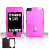 Apple Ipod TOUCH METAL Solid Hot Pink Protective Case