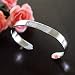 Personalized Slim Cuff Bracelet