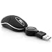 Optical Compact USB Mouse with Retractable Cord For Dell, Sony and Samsung Laptops and Netbooks **Includes Accessory Bag image 4