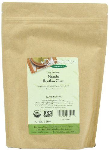 Davidson's Tea Bulk, Masala Rooibos Chai, 16-Ounce Bag