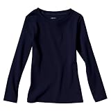 Girls' Cherokee® Navy Blue Long-Sleeve Ultimate Tee