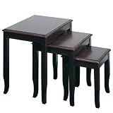 3-pc. Nesting Table Set - Merlot