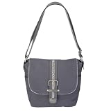 Xhilaration Glitter Mini Messenger Bag - Gray