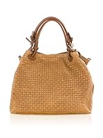 Lucca Baldi Bolso asa al hombro (Cognac)