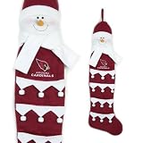 51" NFL Arizona Cardinals Plush Snowman Christmas Holiday Card Holder