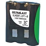 UltraLast ULKEBT-071-B - Two-way radio battery NiMH 1600 mAh