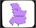 Decorated Mouse Pad with eastern, yugoslavia, vector