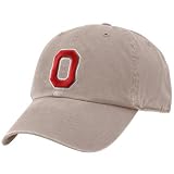 Twins Enterprise Ohio State Buckeyes Gray Clean Up Adjustable Hat