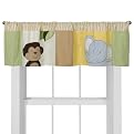 Tiddliwinks Window Valance- Jungle Friends