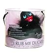 Big Teaze Toys Paris Black Valentines Day Rubber Ducky Bath & Shower Massager