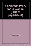 A common policy for education