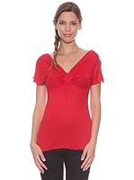 AM:PM by Espiral Camiseta Playa (Rojo)