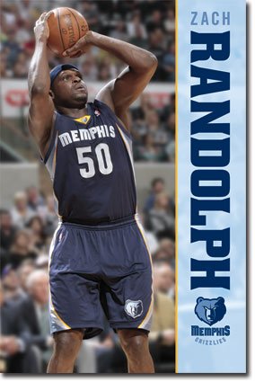 Zach Randolph - Memphis Grizzlies NBA 22"x34" Art Print Poster