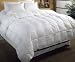 White Duck Down Comforter, Bronze Label by California Feather, 230 Thread Count, 100% Cotton Cambric Cover, 525 Fill Power, 29 ounce Fill Weight, 12 inch Baffled Box, 1.5 inch Gusset Construction