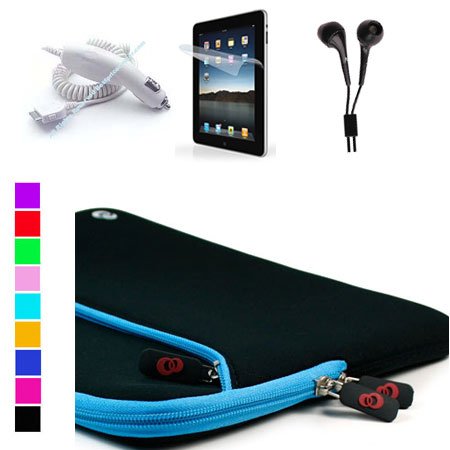 Apple iPad Carrying Case + Anti Glare Screen 