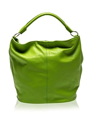 Anna Luchini Bolso asa al hombro (Verde)