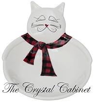 Studio Nova by Mikasa Santa's Little Helpers Cat Candy Dish