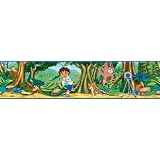 Go Diego Go Self-Stick Wall Border by 