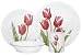 Corelle Impressions 16 Piece Dinnerware Set Tulip Bouquet
