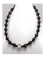 Polyester Semi GemStone Beads Necklace