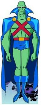Martian Manhunter - Lifesize Cardboard Cutout