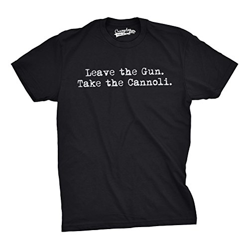Leave The Gun Take The Cannoli T Shirt Godfather Movie Tee