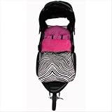 Cuddle Tot Footmuff and Stroller Liner in Zebra