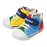 MIKIHOUSE(ミキハウス)ｍロゴ キャンバス セカンドシューズ １３cm,サックス（68）