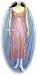 Vonda D Hanky Hem Dress in Rose