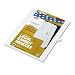 KLF80013 - 80000 Series Legal Exhibit Index Dividers