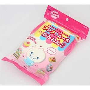 Fuwa Fuwa mousse clay Japan decoden white