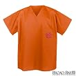 Clemson Scrubs Top Orange Shirt- Clemson Tigers For HIM or HER -Officially Licensed NCAA College Logo Apparel For HIM or HER SEARCH BROAD BAY SCRUB FOR OTHER College Logo Apparel Unique GIFT Ideas for Man Men Woman Women Ladies Nurses