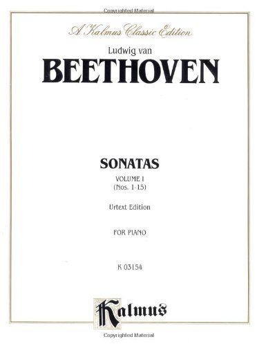 Sonatas, Vol. 1: Nos. 1-15 (Urtext Edition, for Piano)