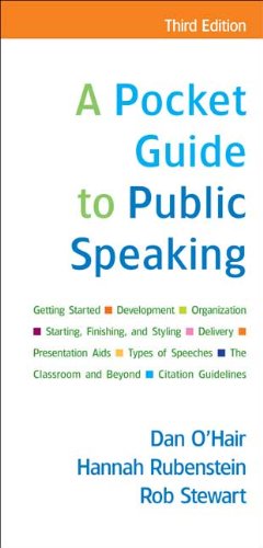 A Pocket Guide to Public Speaking