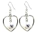 NY Yankees - MLB Mini Baseball Heart Earrings