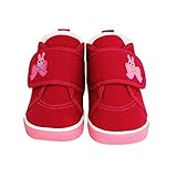 MIKIHOUSE HOTBISCUITS/ミキハウスホットビスケッツ かかとにお顔 セカンドベビーシューズ 14.5cm,赤