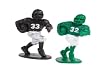 Kaskey Kids Football Guys Green vs. Black Figure Set