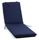 Oxford Garden Designs Chaise Lounge Cushion, Blue