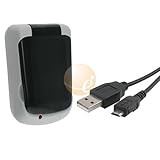 External Battery Charger + USB Data Cable for Blackberry Curve 8900 / Storm 9530 / Tour 9630