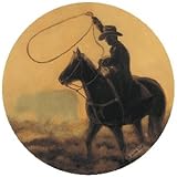 Set of Four Ropin' Drink Coasters - Style TSDU1 by Gift Warehouse