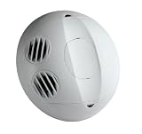 Leviton OSC05-U0W Ceiling Mount Occupancy Sensor, Ultrasonic, 180 Degree, 500 sq. ft. Coverage, Self-Adjusting, White