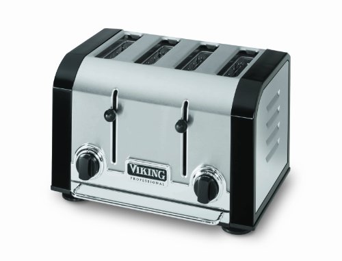 Viking Professional Slot Toaster Black