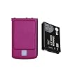 LG VX8800 Venus OEM Extended Capacity Battery WITH Cover Door for in Pink