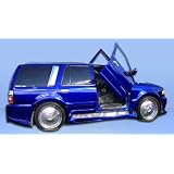 1998-2002 Lincoln Navigator Platinum Sideskirts by DuraFlex